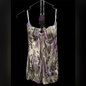Strapless around the neck Blouse Size Large